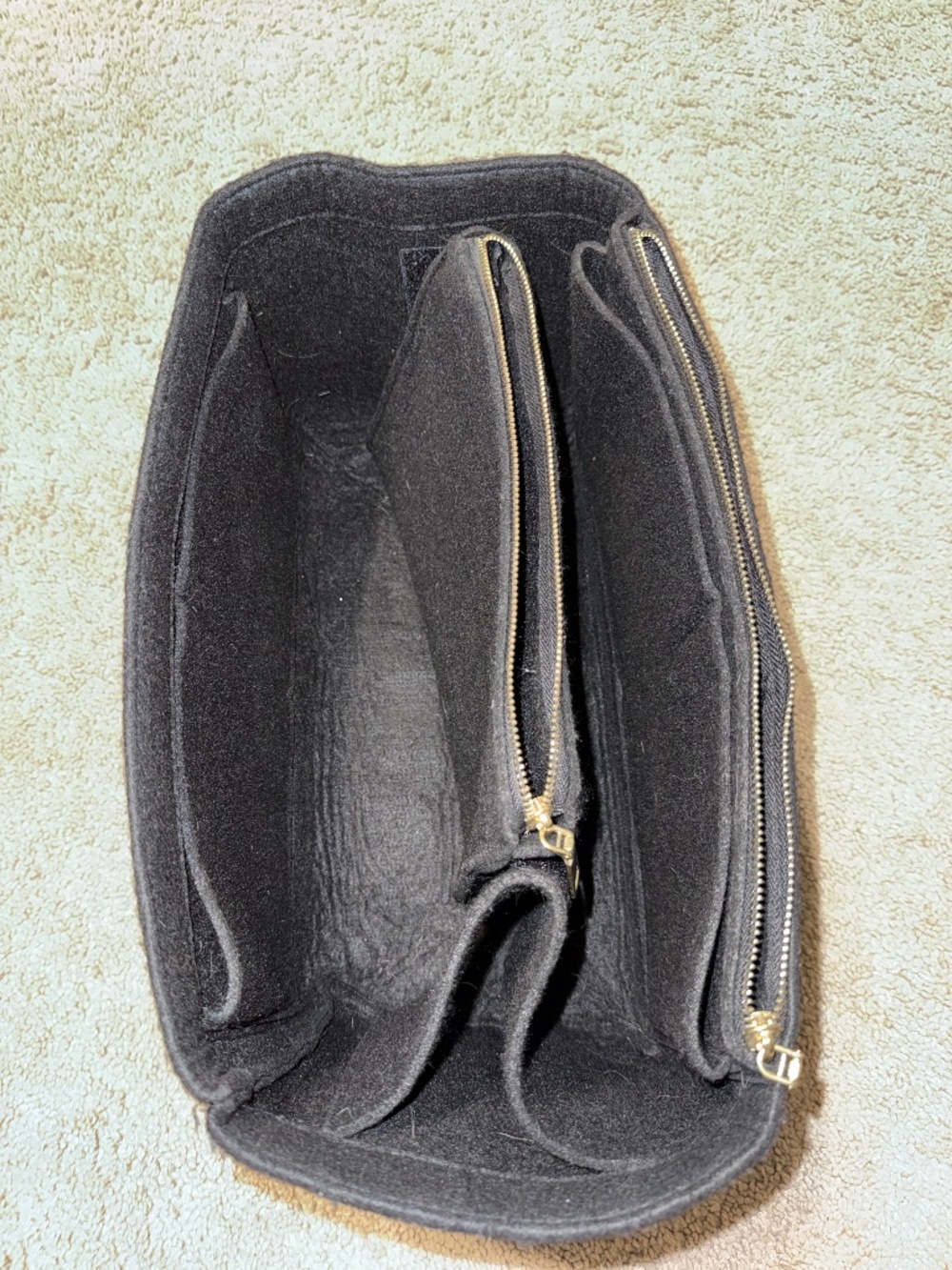 XL felt purse/tote organizer